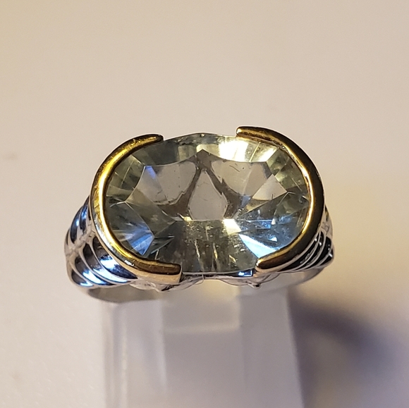 Victoria Wieck  Green Prasiolite Ring - Picture 4 of 12